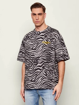 Just Cavalli T-shirt | Relaxed fit szary