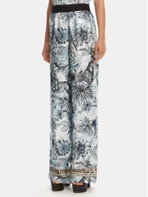 Just Cavalli Top 78PAH640 Niebieski Regular Fit