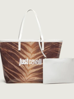 Just Cavalli Torba plażowa + saszetka