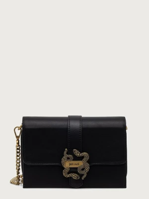 Just Cavalli torebka crossbody damska z imitacji skóry czarny