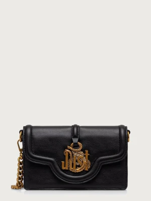 Just Cavalli torebka crossbody damska z imitacji skóry czarny