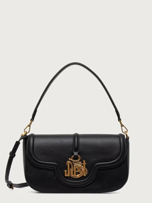 Just Cavalli torebka crossbody damska z imitacji skóry czarny