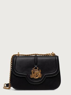 Just Cavalli torebka crossbody damska z imitacji skóry czarny