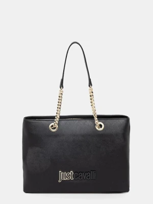 Just Cavalli torebka shopper damska z imitacji skóry