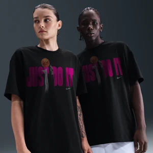 Just Do It: T-shirt do koszykówki Nike Basketball - Czerń