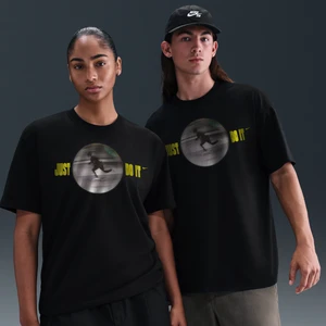 Just Do It: T-shirt do skateboardingu Nike SB - Czerń