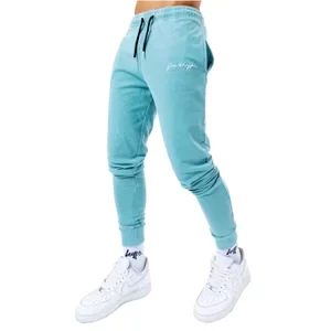 Justhype Acid Wash Joggers TWLR-138, Męskie, Niebieskie, spodnie, bawełna, rozmiar: L