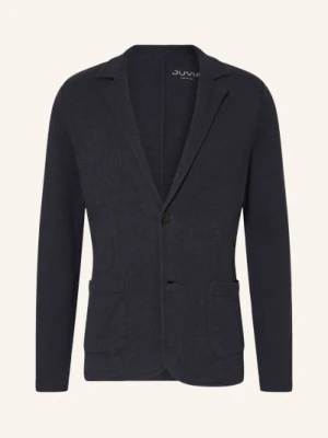 Juvia Dzianinowa Marynarka Ray Slim Fit blau