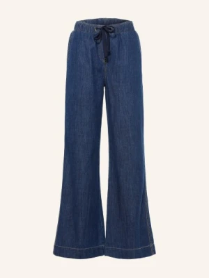 Juvia Jeansy Wide Leg Sabrina blau 880 NAVY