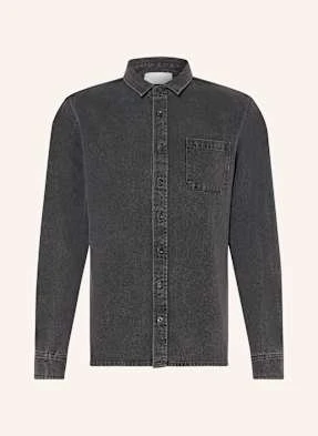 Juvia Koszula Jeansowa Franz Regular Fit schwarz