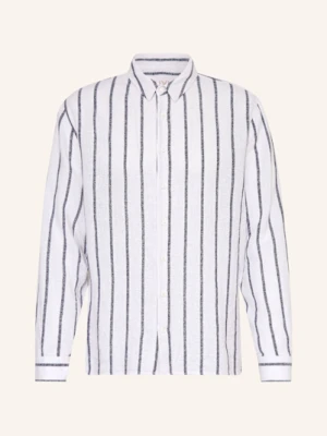 Juvia Koszula Marq Comfort Fit Z Lnem weiss