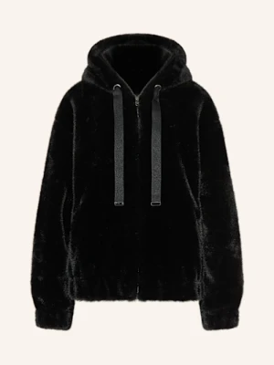 Juvia Kurtka Ze Sztucznego Futra Naja schwarz