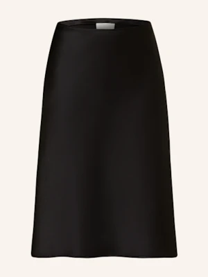 Juvia Satynowa Spódnica Cathleen schwarz