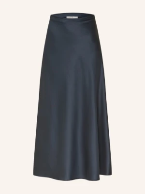 Juvia Satynowa Spódnica Fleur blau