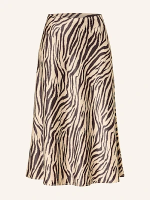 Juvia Spódnica Satynowa Fleur beige