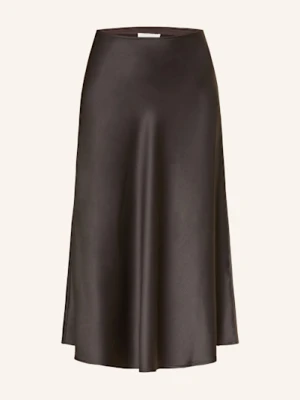 Juvia Spódnica Satynowa Fleur braun