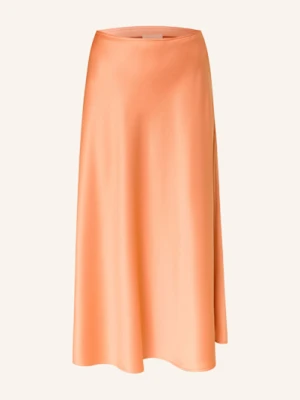 Juvia Spódnica Satynowa Fleur orange