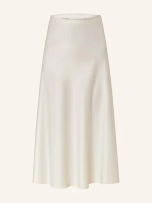 Juvia Spódnica Satynowa Fleur weiss