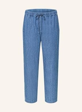 Juvia Spodnie 7/8 Ashley W Stylu Jeansowym blau