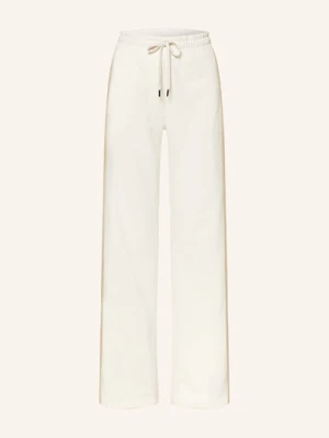 Juvia Spodnie Dresowe Alida Z Lampasami weiss