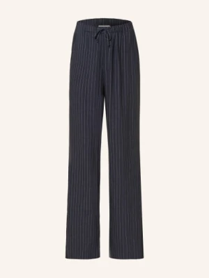 Juvia Spodnie Z Marlony Z Lnem blau