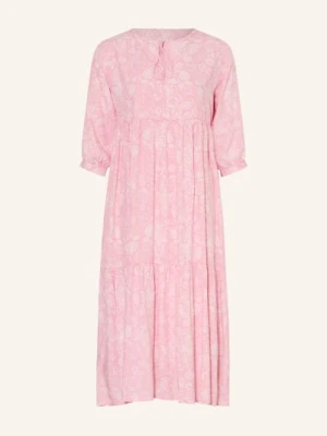 Juvia Sukienka Malou Z Rękawami 3/4 rosa