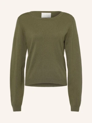 Juvia Sweter Nela gruen OLIWKOWY