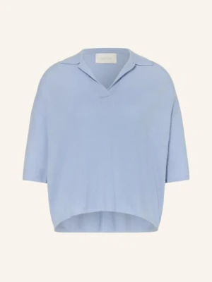 Juvia Sweter Z Dzianiny Rea blau