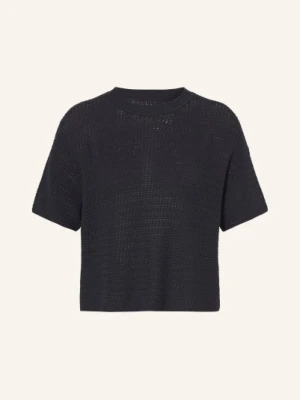 Juvia Sweter Z Dzianiny Vineta blau