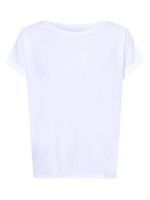 Juvia T-shirt damski Kobiety Dżersej biały jednolity,