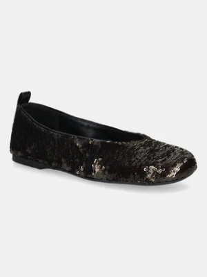 JW Anderson baleriny Sequins Ballerina kolor czarny BL0034.FA0424