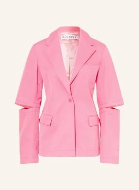 Jw Anderson Blezer Z Wycięciami rosa