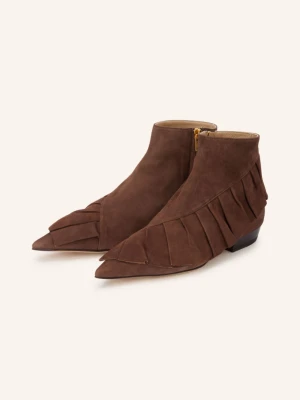 Jw Anderson Botki braun BRĄZOWY