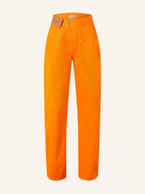 Jw Anderson Dżinsy Z Szerokimi Nogawkami orange