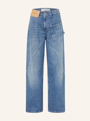 Jw Anderson Jeansy Boyfriend blau