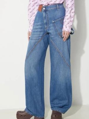 JW Anderson jeansy Twisted Workwear Jeans damskie high waist DT0057.PG1164.804