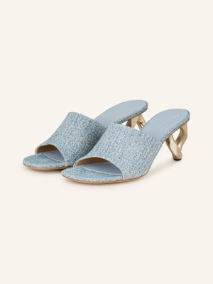 Jw Anderson Klapki Typu Mules blau