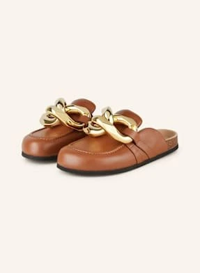 Jw Anderson Klapki Typu Mules braun