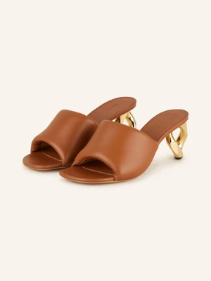 Jw Anderson Klapki Typu Mules Chain braun KONIAKOWY