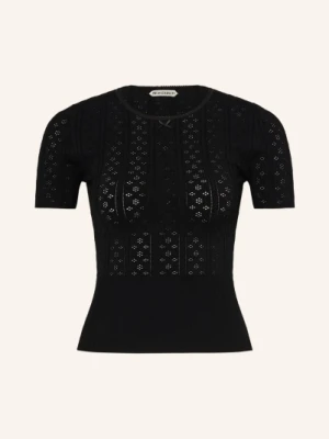 Jw Anderson Koszulka Z Dzianiny schwarz