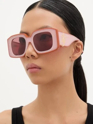 JW Anderson okulary przeciwsłoneczne Jwa01 Bumper damskie kolor pomarańczowy EW0002.FA0426.392