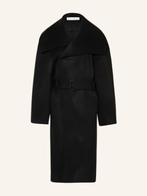 Jw Anderson Płaszcz Wełniany schwarz