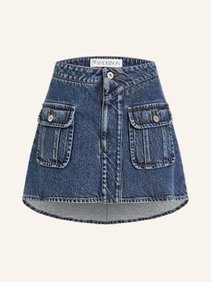 Jw Anderson Spódnica Jeansowa blau