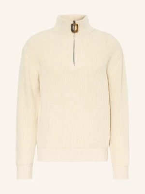 Jw Anderson Sweter Typu Troyer weiss KREMOWY