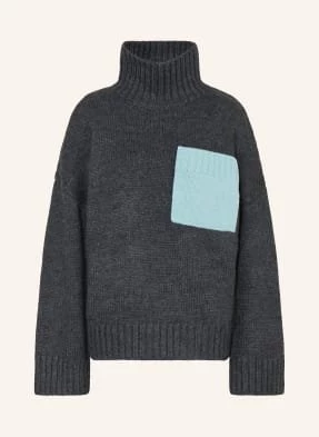 Jw Anderson Sweter Z Dodatkiem Alpaki grau