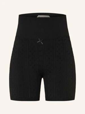 Jw Anderson Szorty Z Dzianiny schwarz