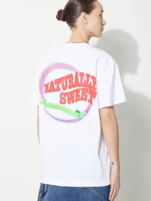 JW Anderson t-shirt bawełniany Naturally Sweet Anchor T-Shirt damski kolor biały JT0220.PG0980.001