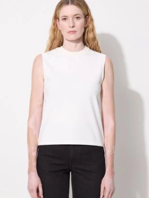 JW Anderson top Anchor Embroidery Tank Top damski kolor biały JO0216.PG0999.001