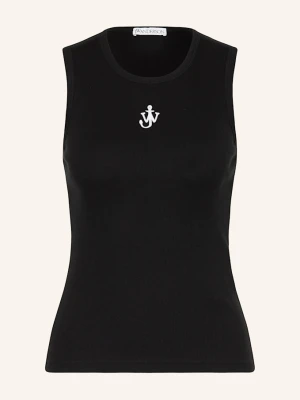 Jw Anderson Top schwarz CZARNY