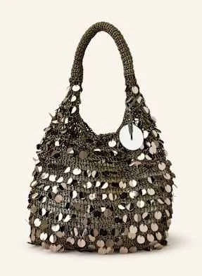Jw Anderson Torba Na Ramię Sequin Z Saszetką I Cekinami braun